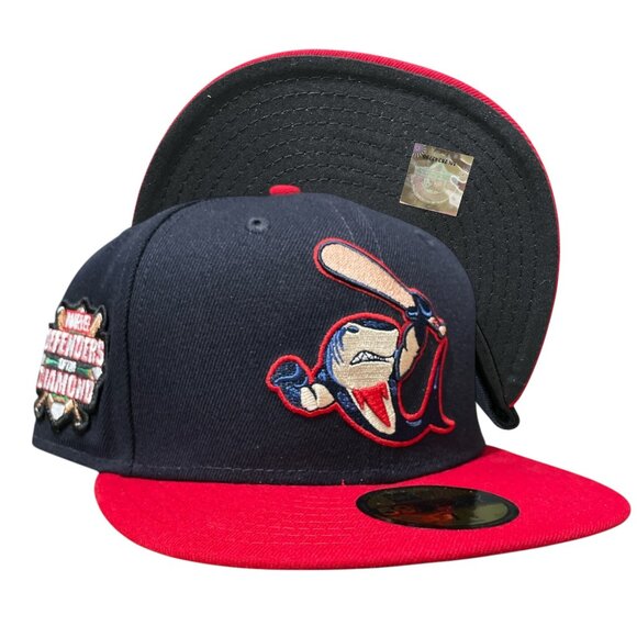 New Era Clearwater Threshers Marvel Defenders MiLB 59Fifty Fitted Hat - Picture 1 of 7